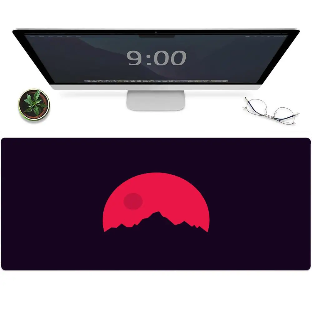 

Simple Mouse Gamer keyboard Hot desk mat Pad Gaming Mouse Desk Mat Large Mouse pad large Keyboard Pad Desktop Rubber Mouse Cushion