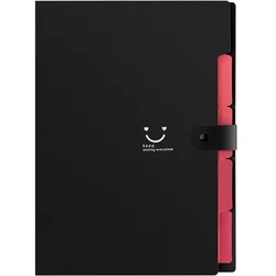 A4 File Organizer and Paper Document Bag for Office and School Supplies (J)
