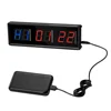 Digital Countdown Clock Stopwatch With Remote LED Interval Timer Clock For Home Gym Fitness Crossfit Stopwatch Fitness Equipment 6