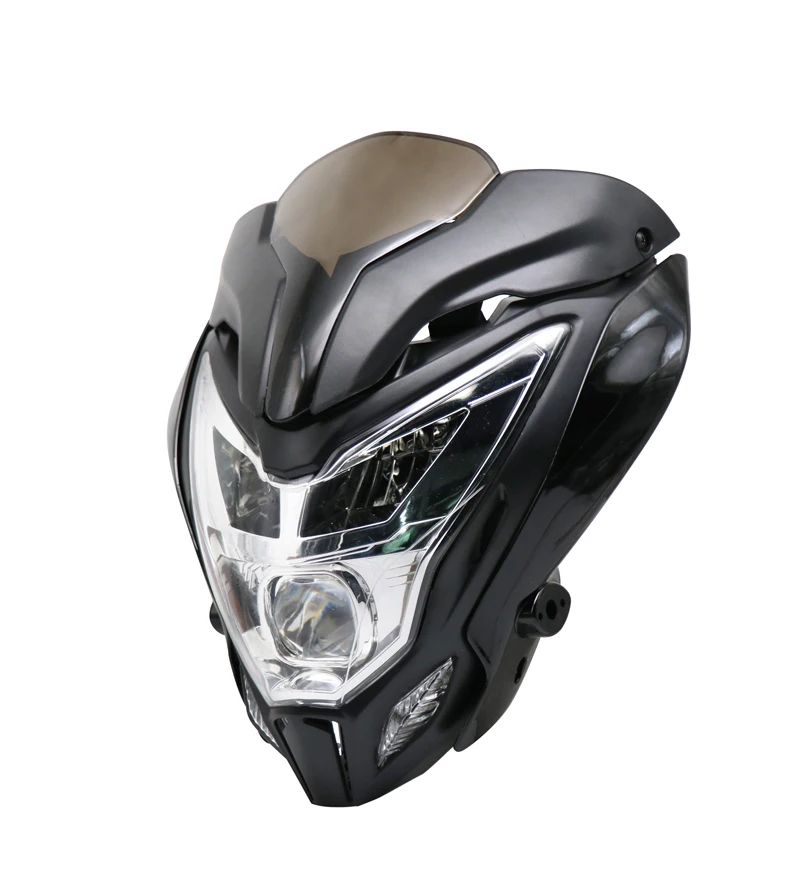 Sklmotos-LED PULSAR200 PULSAR 200 NS ön far montajı BAJAJ Pulsar 200 motosiklet LED kafa lambası Lihgt