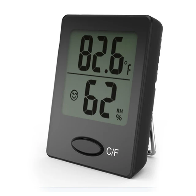 Mini Lcd Digitális Hőmérő Higriller Beltéri Szabadtéri Hőmérséklet Páratartalom Mérő Hőmérsékletmérő Mérőmérő Hőmérsékleti Mon