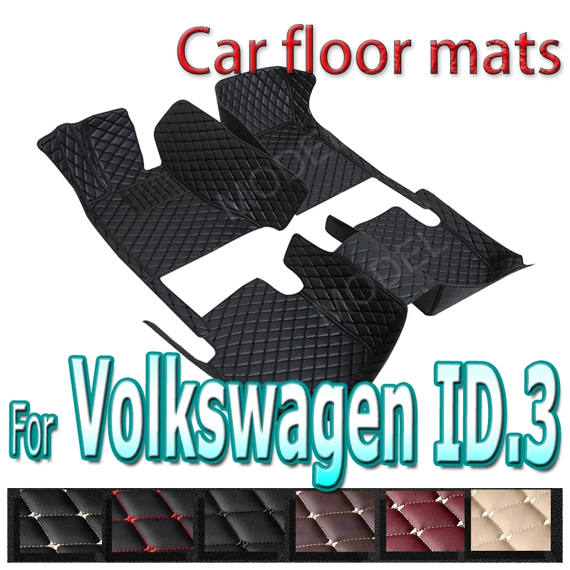

Автомобильные коврики для Фольксваген ID.3 ID3 ID 3 2019 2020 2021 2022, защитный коврик, напольные коврики, кожаный коврик, автомобильные аксессуары 2020