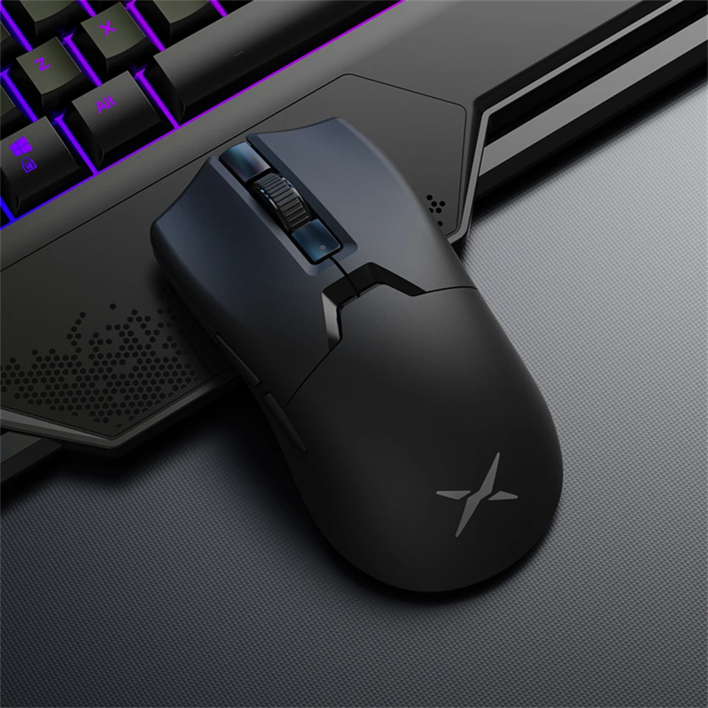 Mouse Ultra Leve para Jogos Macro Mice para pc Gamer Bluetooth Tri-mode 26000dpi Compatível 4k 49g Paw3395 Delux-m800 - Imagem 3