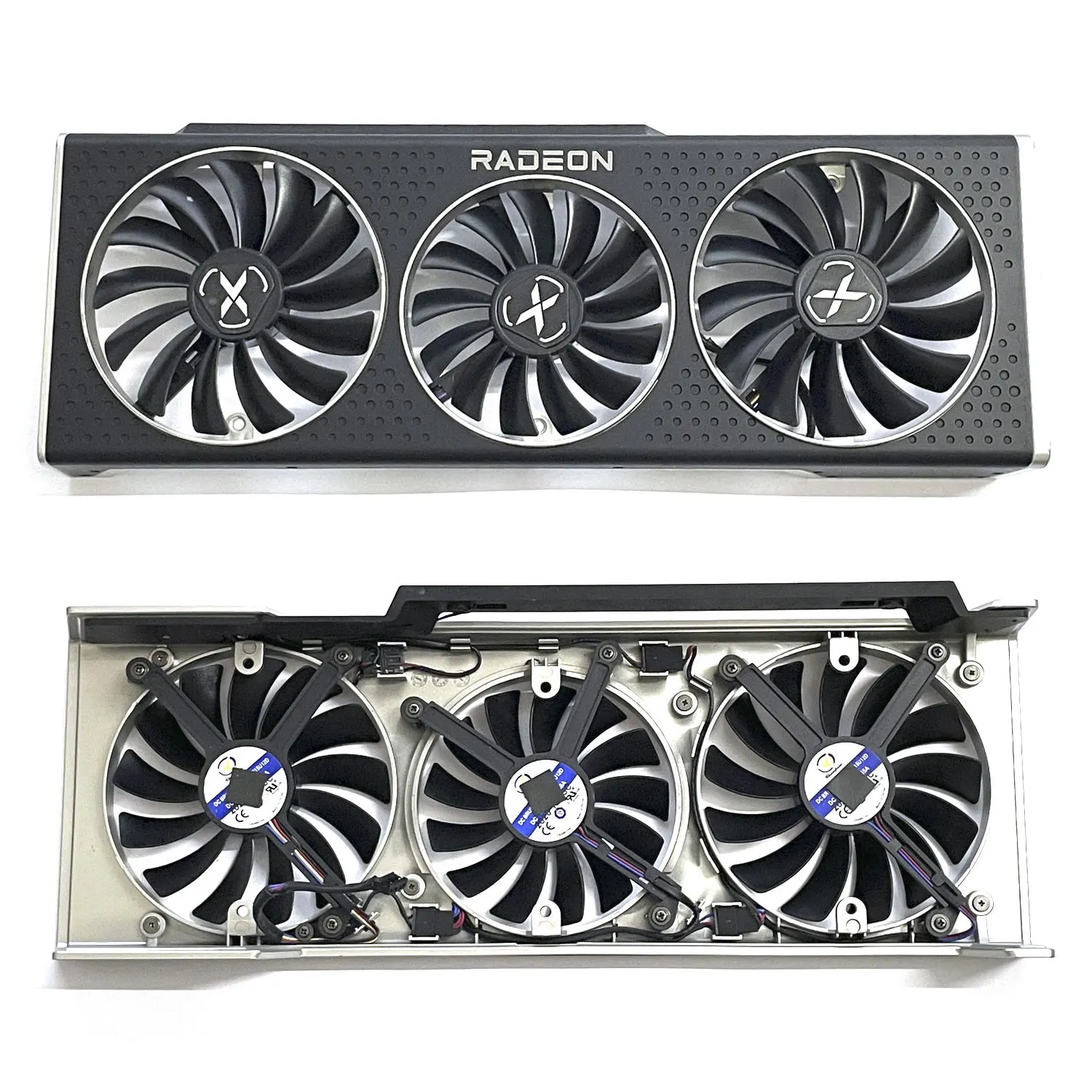 Per Xfx Rx6800Xt Dispositivo Di Raffreddamento Della Scheda Grafica Rx 6800Xt 16Gb Versione D'Oltremare V2 Gpu Ventola Di Ricambio Muslimate/Pla09215B