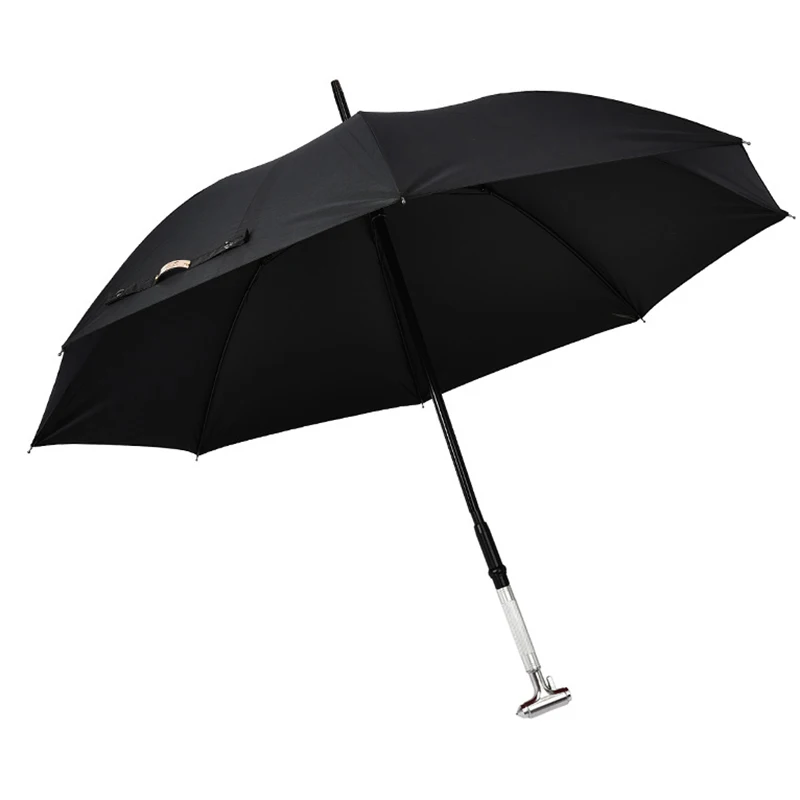 Зонт мужской с длинной ручкой автоматический зонтик защитой от ветра в деловом