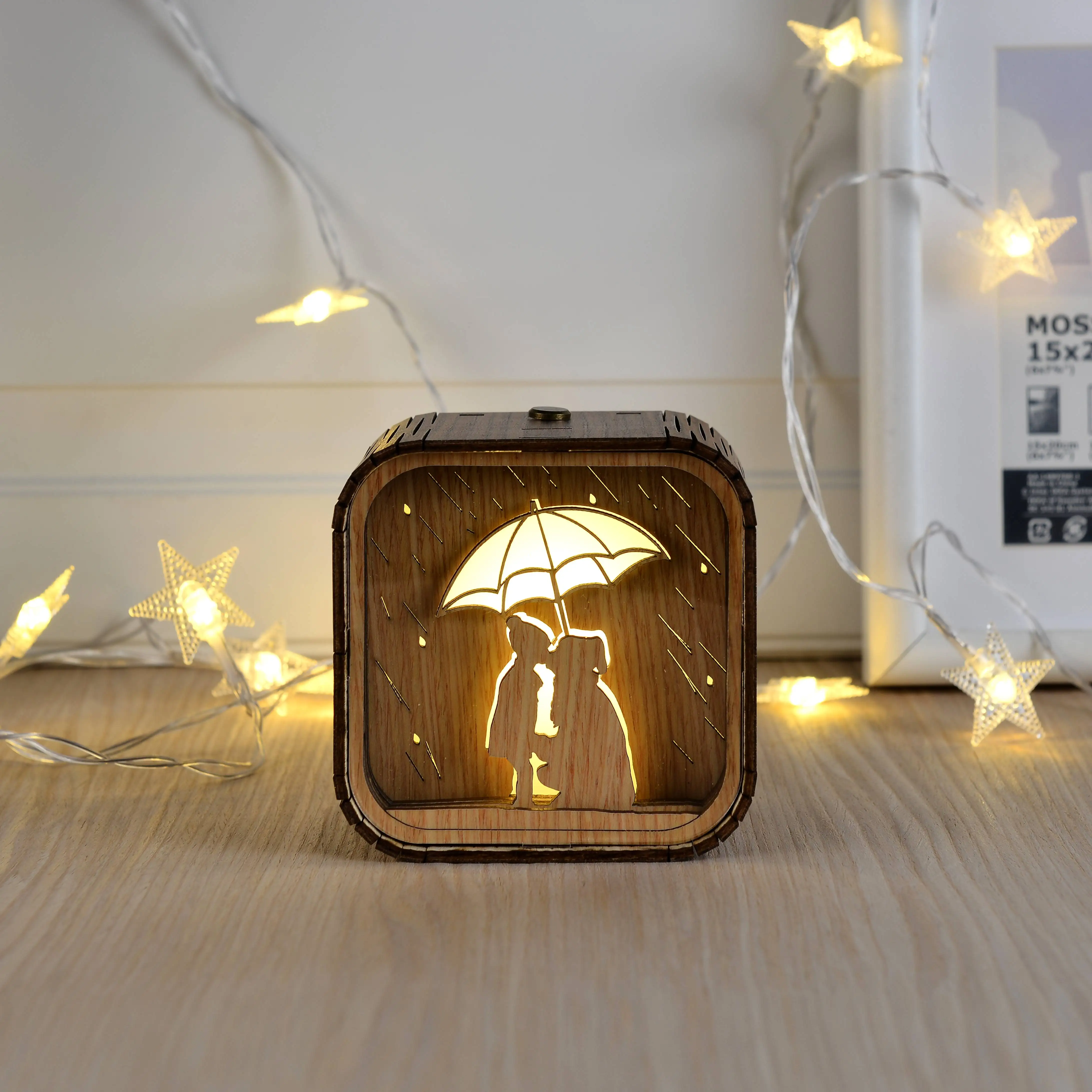 Music Box MissLiGarden Handmade Music Box Vintage Wooden Gifts For Wife Girl Boy Daughter