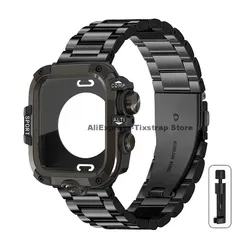 Premium Metal Strap and Protective Case - Ultra 2 3 49mm (BBTi)