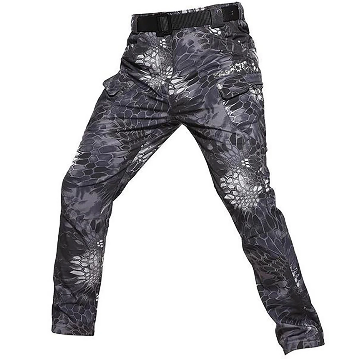 SPEEDYAPOC Mountain Bike Cycling Trousers Multi-Pocket Bicycle Motocross Long Pants Road MTB Clothing Pantaloni Mtb Enduro Pants