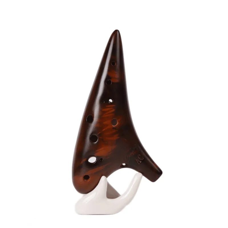 

Legend Time Ceramic Ocarina Musical Instrument, 12 Holes, Professional Music Instrument, Musical Tools Assortment Link, Cosplay