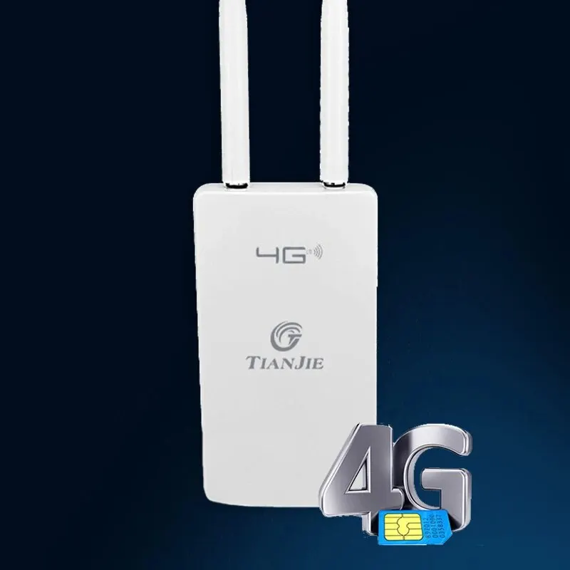 4G SIM Card Router CPE905 Waterproof Wireless Wifi Modem Outerdoor Hotspot External Antenna CPE Adapter For IP Camera