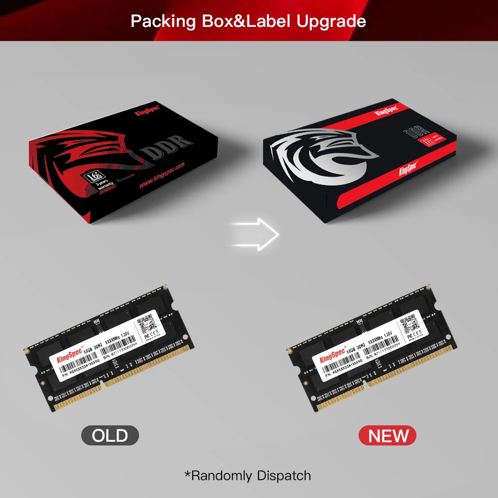 Kingspec Ddr3 4gb 8gb Memória Ram Laptop 1600 Sodimm Ddr3l 8g Memoria Ram para Laptop Memoria Rams 1600mhz Ddr3 1.35v Notebook - Imagem 3
