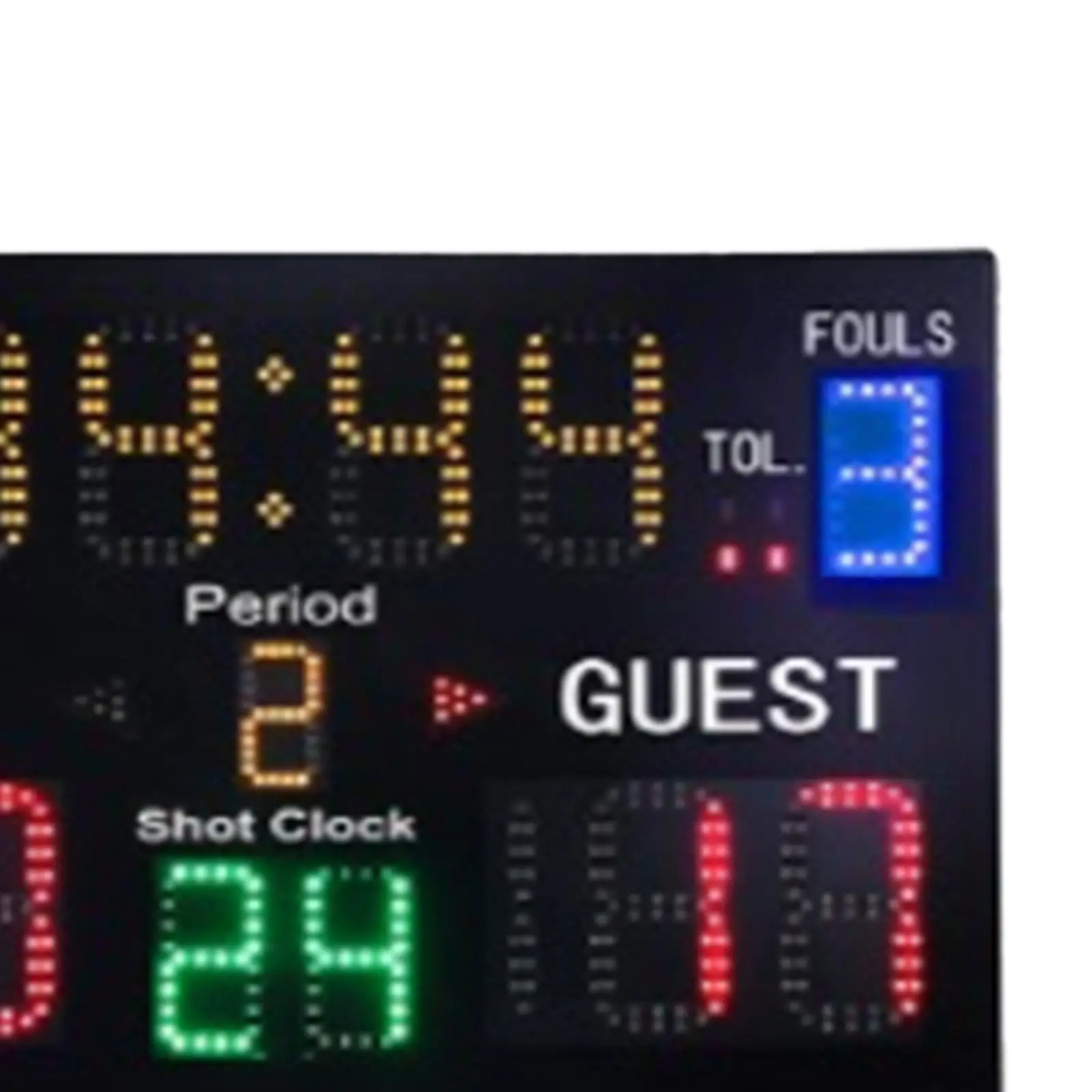 Indoor Basketball Scoreboard Foul Count Electronic Scoreboard for Volleyball