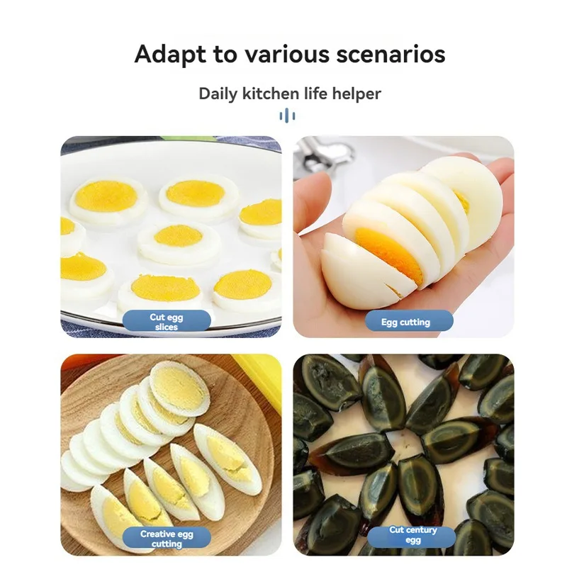 Luncheon Meat Egg Cutter Stainless Steel Multi Function Food Fruits Banana Strawberry Cheese Slicer Kitchen Gadget Tools egg cutter fruit slicer food slicer banana slicer