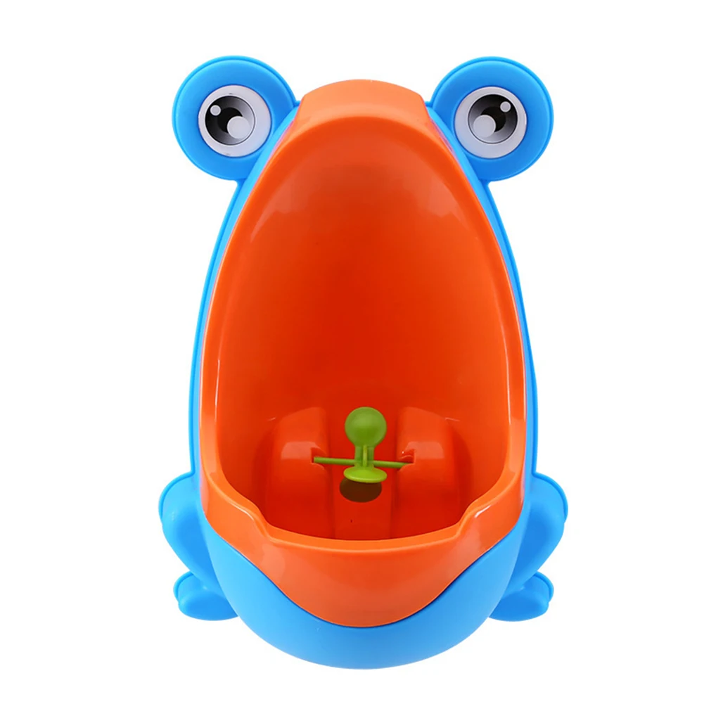 Frog Shape Baby Boys Standing Potty Cartoon Wall-Mounted Kids Children Toilet Potty Training Urinal for Infant Toddlers 6