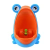 Frog Shape Baby Boys Standing Potty Cartoon Wall-Mounted Kids Children Toilet Potty Training Urinal for Infant Toddlers 6