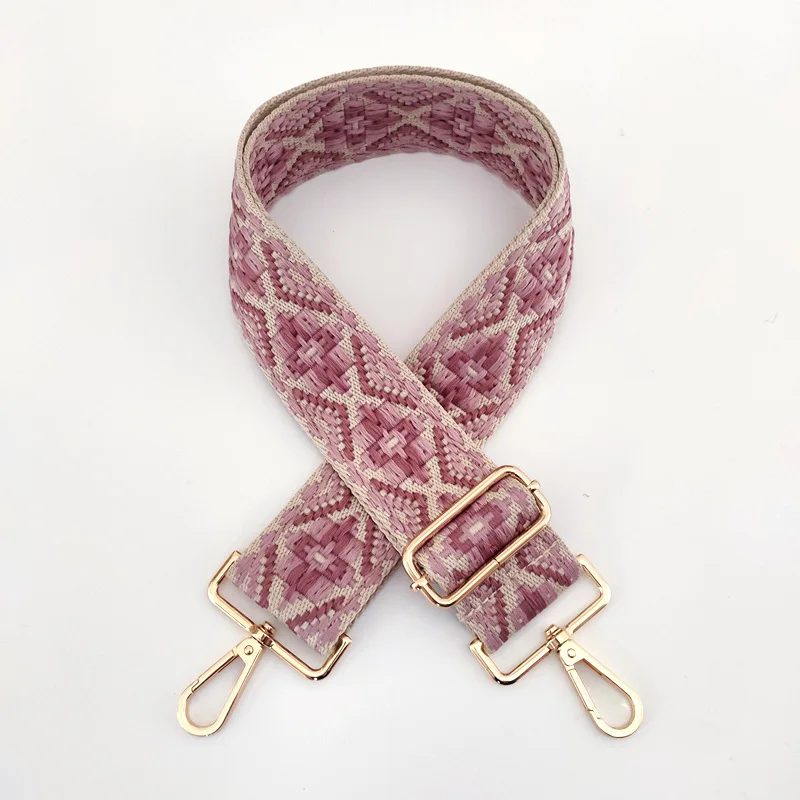 

1pcs 80-130cm Adjustable Jacquard Embroidered Straps Adjustable Bag Strap For Crossbody Belts For Bag Replacement Shoulder Strap