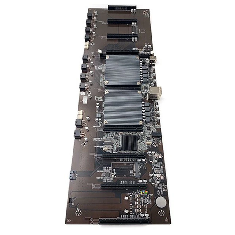 best motherboard for pc X79 BTC Mining Motherboard 9 Graphics Slot 60mm Pitch Support RTX 3060 GPU Support E5-2603 E5-2609 E5 4607 V2 CPU Suit motherboard