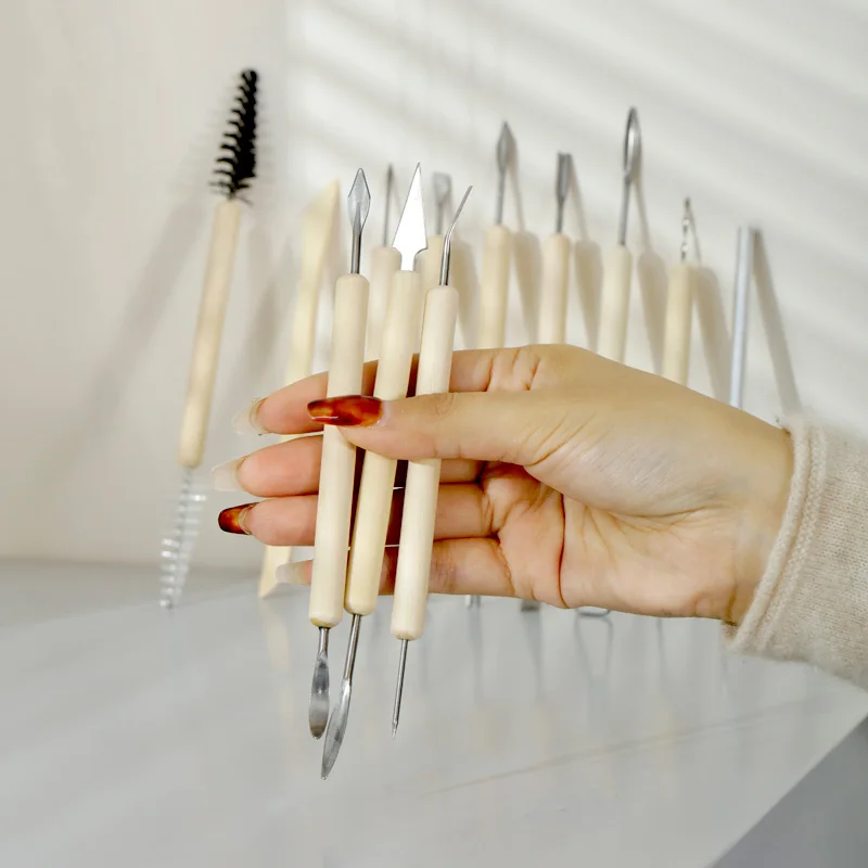 Clay Diy Pottery Tool Carving Sculpture Knife Polymer 11Pcs