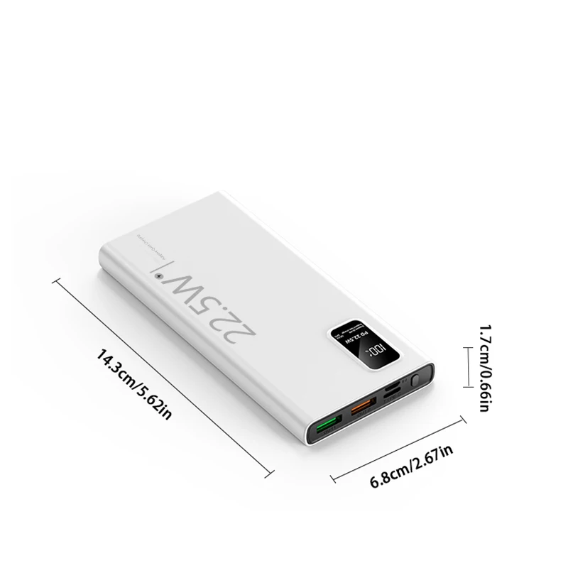 10000mah convenient fast charge large capacity mobile power supply, suitable for iPhone/ Android and other devices 5