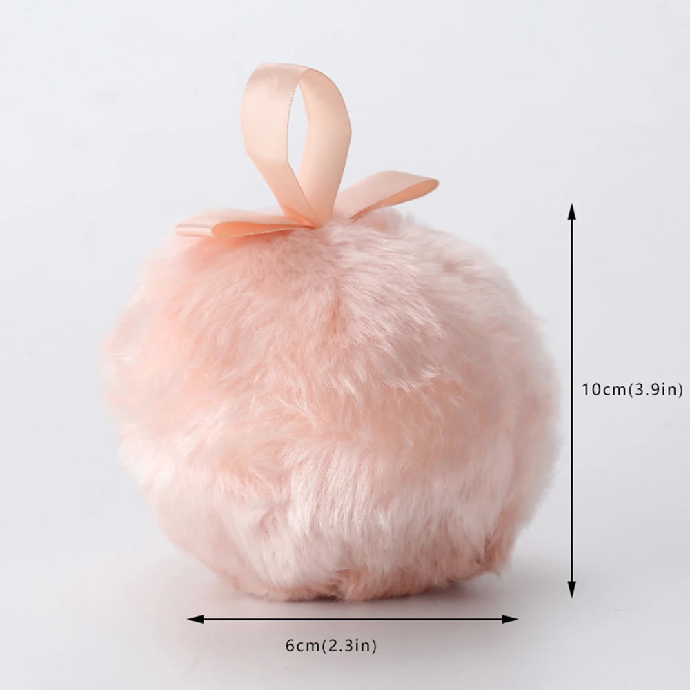 Body Glitter Puff Fairy Bomb Glittering Pom Pom Oversized Glittering Puff Pre-Packed With Superfine 3D Rose Gold Shimmer 3