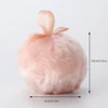 Body Glitter Puff Fairy Bomb Glittering Pom Pom Oversized Glittering Puff Pre-Packed With Superfine 3D Rose Gold Shimmer 3