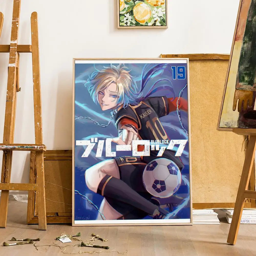 Blue Lock Anime Art Self-Adhesive Waterproof Wall Sticker Decor