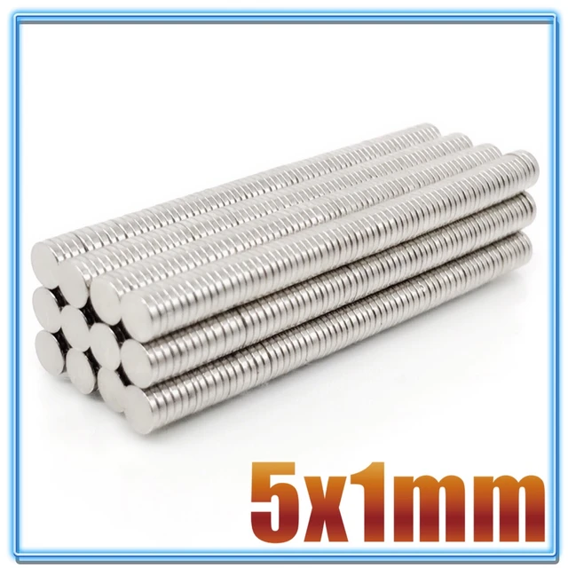 20 50 100pcs / lot 4x2 5x2 6x1 6x2mm Aimant chaud Petit aimant