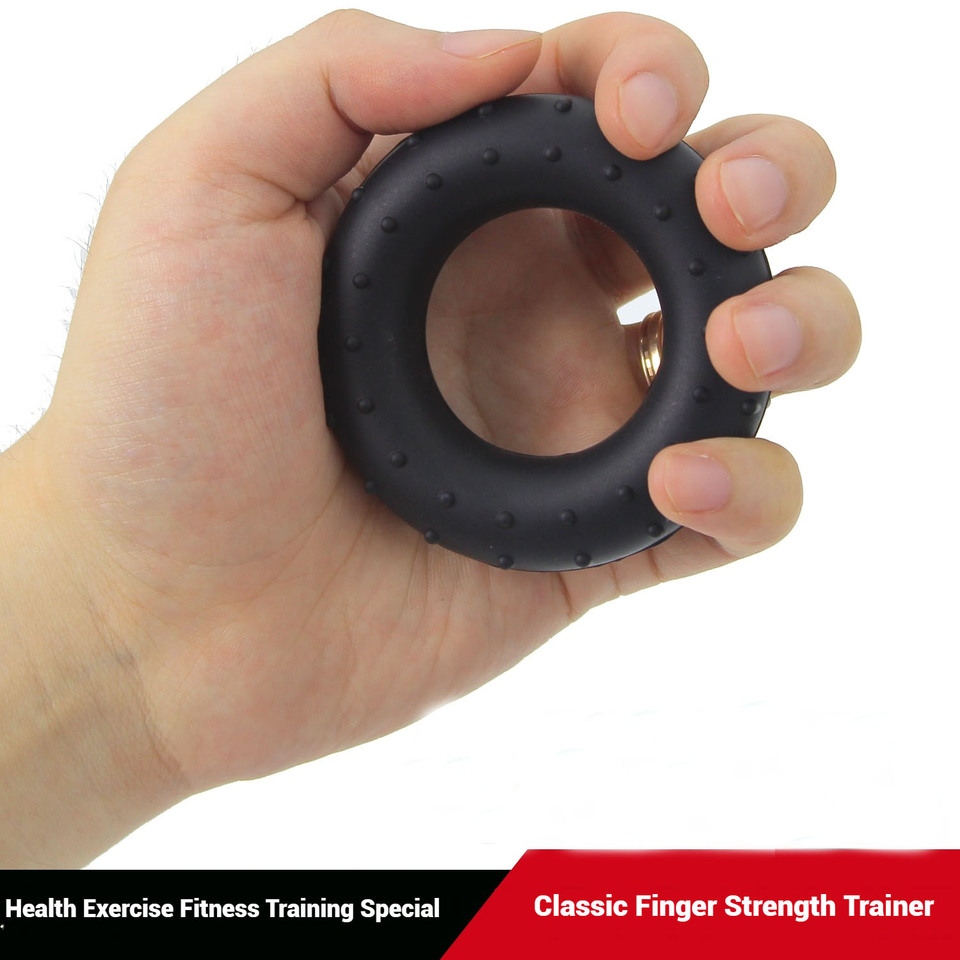 WOSWEIR-Silicone Massage Grip Ring for Forearm Wrist Muscle Exercise Fitness Equipment Home Office Rehabilitation Training