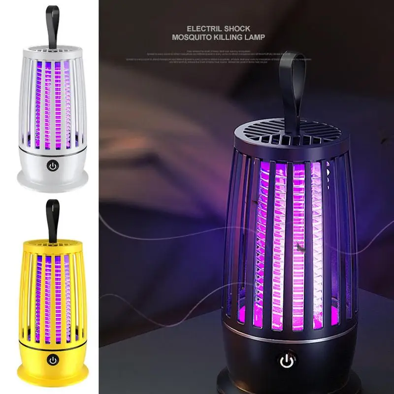 Mini Electric Mosquito Killer Lamp Mosche Repellenti Led Trap Mosquito Uv Light Zapper Per Anti Insetto Eco-Friendly Home Backyard