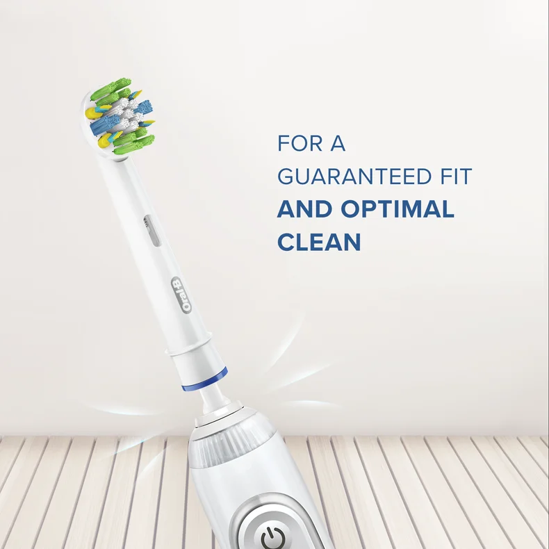 Oral-B Floss Action Ersatz-Kopf für elektrische Zahnbürsten, Nachfüllung für elektrische wiederaufladbare Zahnbürsten, 5er-Pack – Detail 1