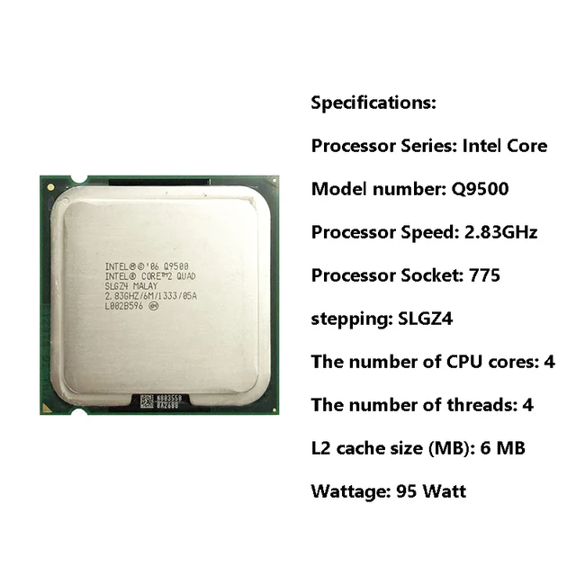 Amazon.com: Intel Core 2 Quad Q9300 2.5GHz 1333MHz 6MB