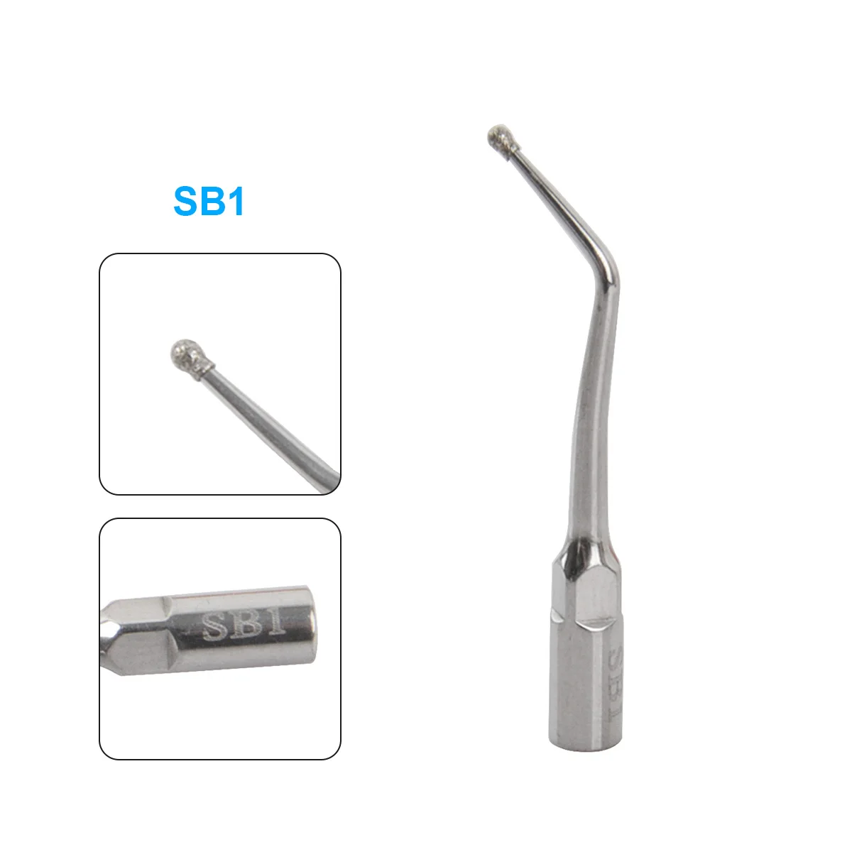 AZDENT Dental Ultraschall-Scaler-Spitzen für Zahnsteinentfernung, Parodontologie und Endodontie – Kompatibel mit EMS, Woodpecker, DTE, NSK, SATELEC Scalers – Detail 10