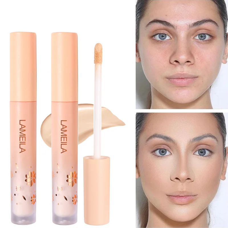 

Жидкий консилер с высоким уровнем покрытия, 3 цвета, увлажняющая масляная основа для макияжа, невидимые поры, темные круги, веснушки, косметика