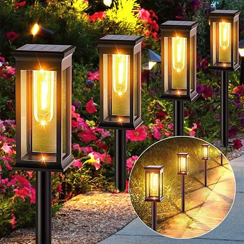 Luces Navideñas Solares Para Exterior - Pack De 5 árboles, Impermeables, Automáticas, Para Jardín O Terraza