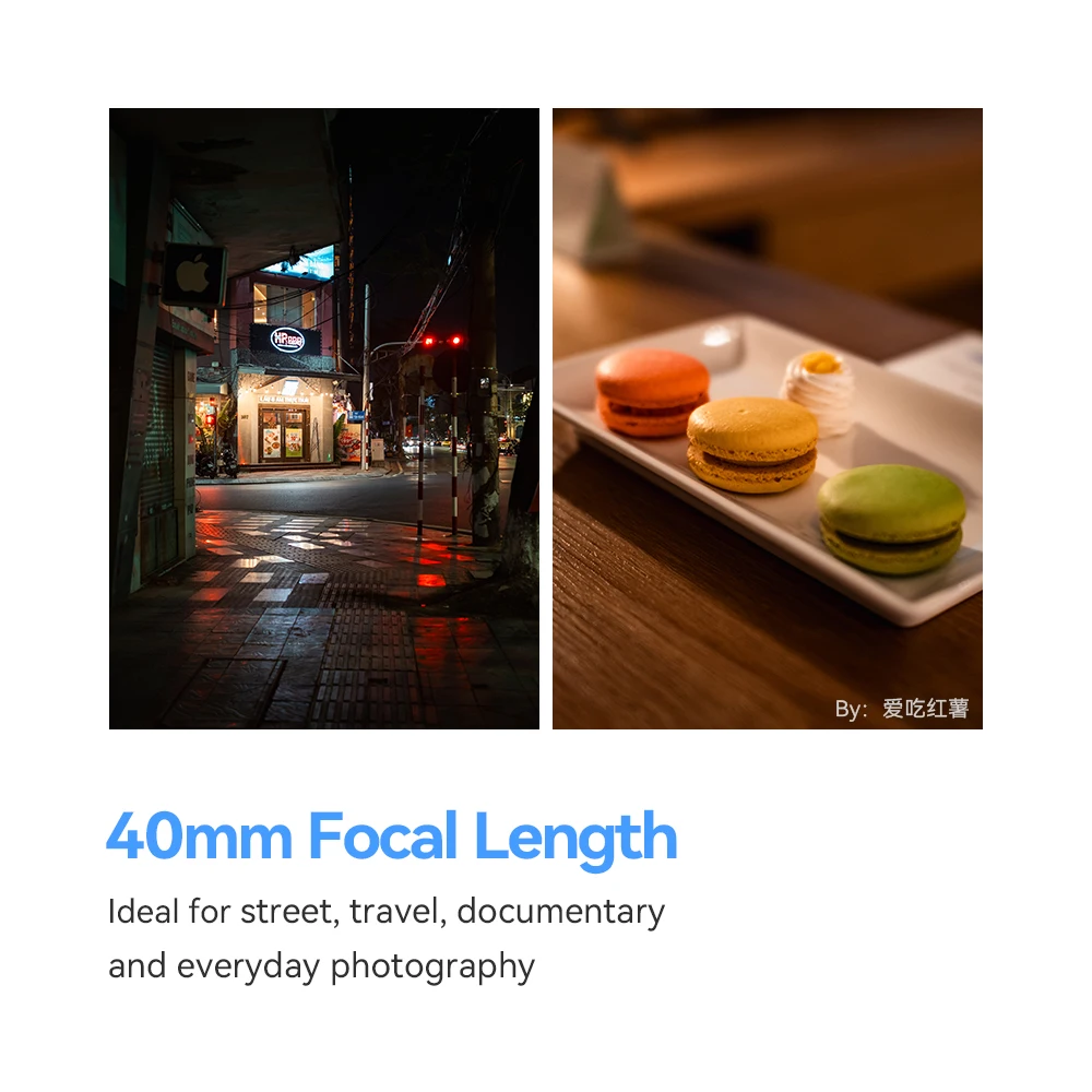 새로운 실버 TTArtisan AF 40mm F2 자동 초점 풀프레임 AF 렌즈 ( E FE, 니콘 Z, 라이카, 시그마, 루믹스 L 미러리스 카메라용)