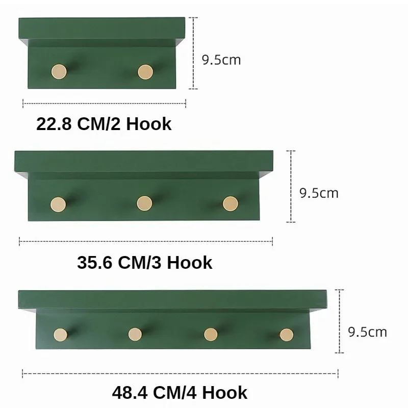 Bamboo Coat Racks Minimalism Clothes Racks Modern Wall Clothes Hanger Luxury Storage Shelves Entrance Hall Furniture for Home
