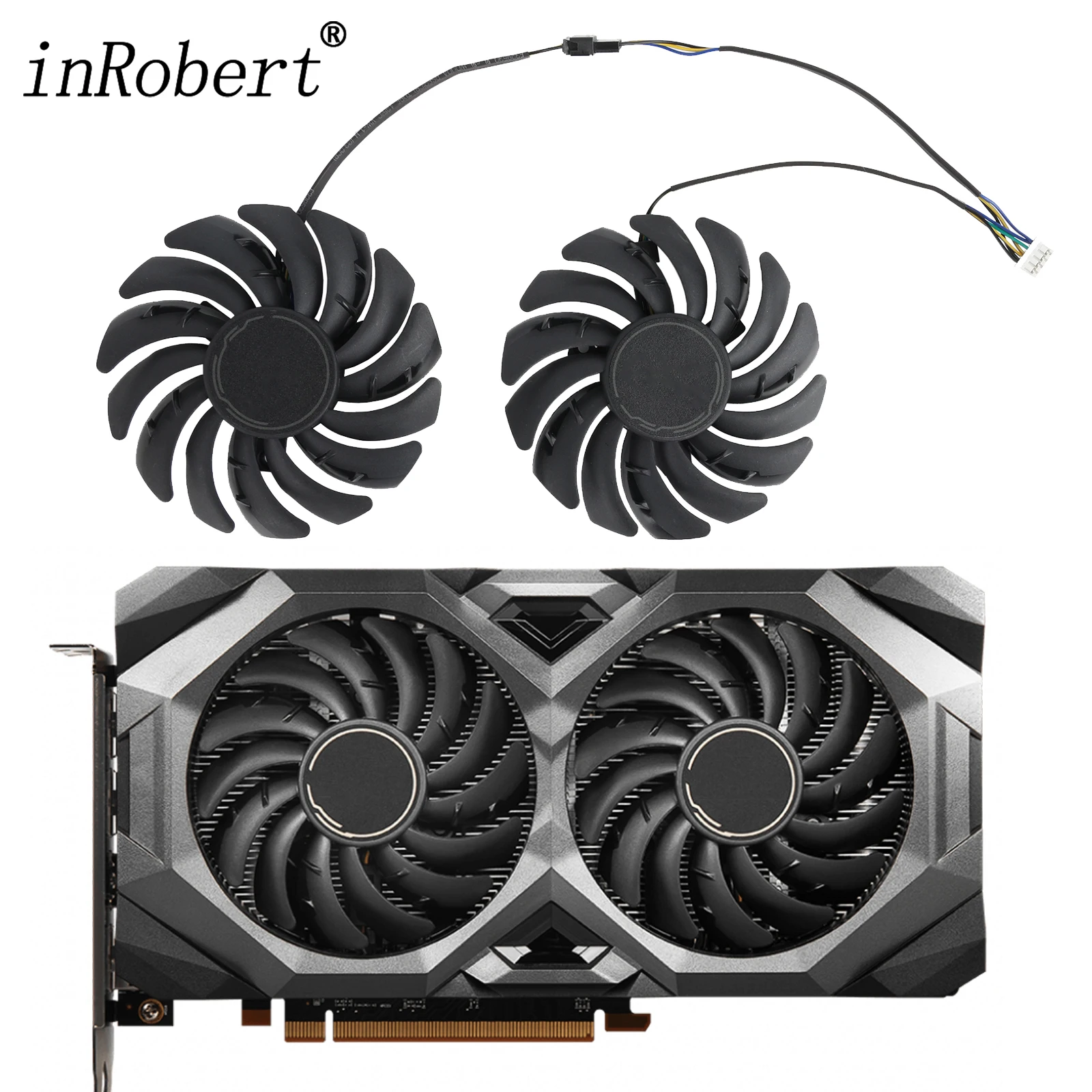 

New 87MM PLD09210S12HH RX5600 RX5700 Cooler Fan For MSI RADEON RX 5600 5700 XT MECH OC Graphics Card Replacement Fan