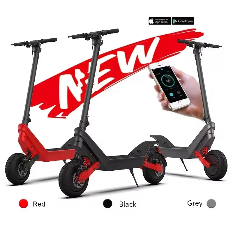 X10 electric scooter for adults 48V 18.2AH battery 2400W dual motor self-balancing foldable two-wheeled scooter 50 km/h unisex