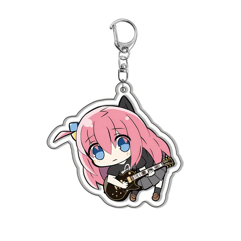 Bocchi the Rock Anime Keychain - Kawaii Cosplay Gift Collection