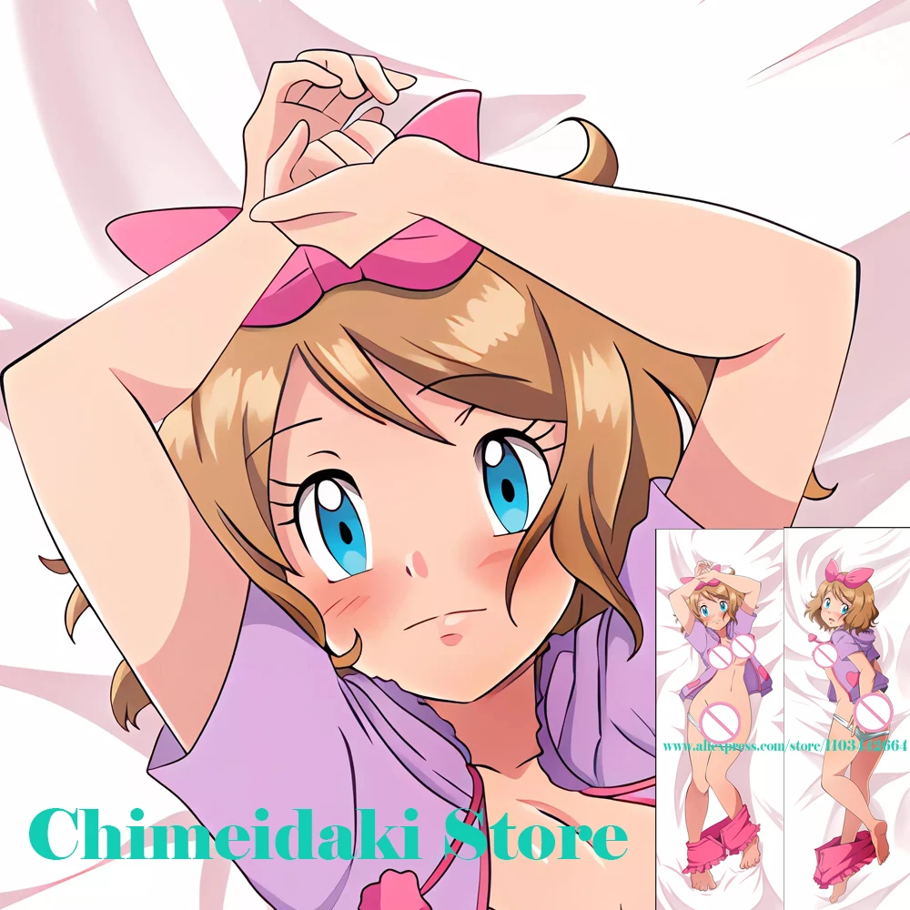 

Dakimakura Serena Cosplay Hugging Full Body Pillow Case Cushion Cover Pillowcase Home Bedding Decor Gift