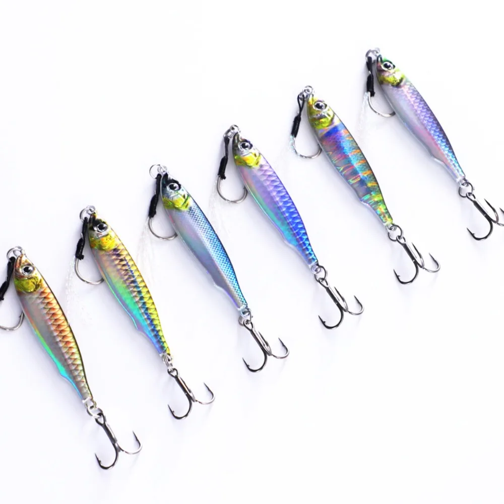 

10g Fishing Lure Minnow Jig Bait Hot. Spanish Mackerel for Sinking 3d Printed