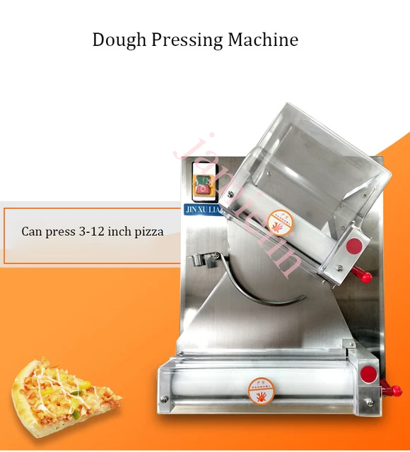 DENSET Commercial 4-16 Electric Pizza Dough Roller Sheeter Pastry Press  Making Machine 