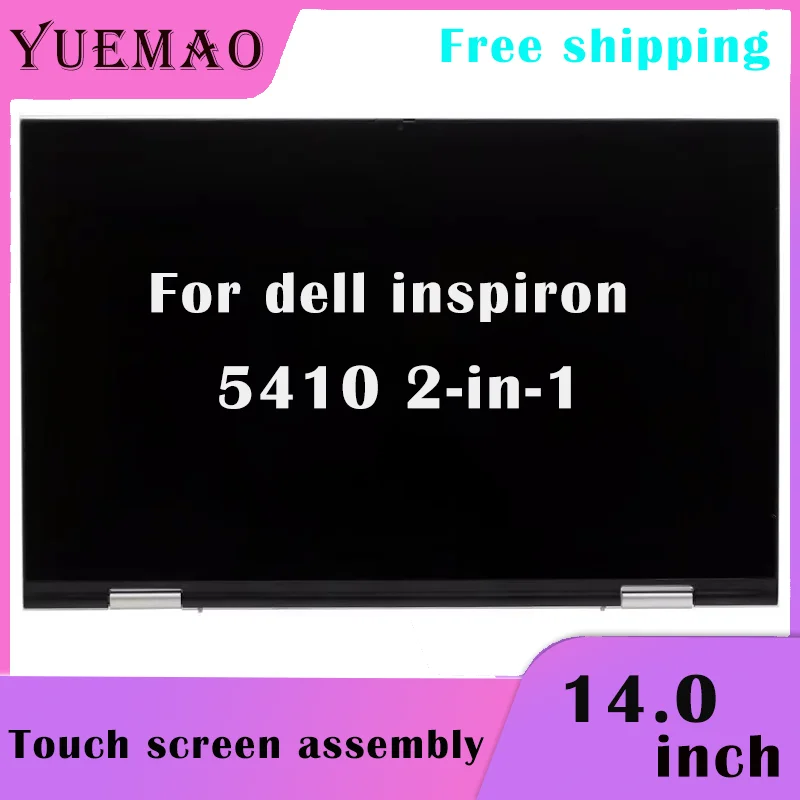 

14-дюймовый сенсорный экран FHD для Dell Inspiron 5410 7415 2-в-1 P147G P147G001 002, панель ЖК-дисплея, полная сборка, замена