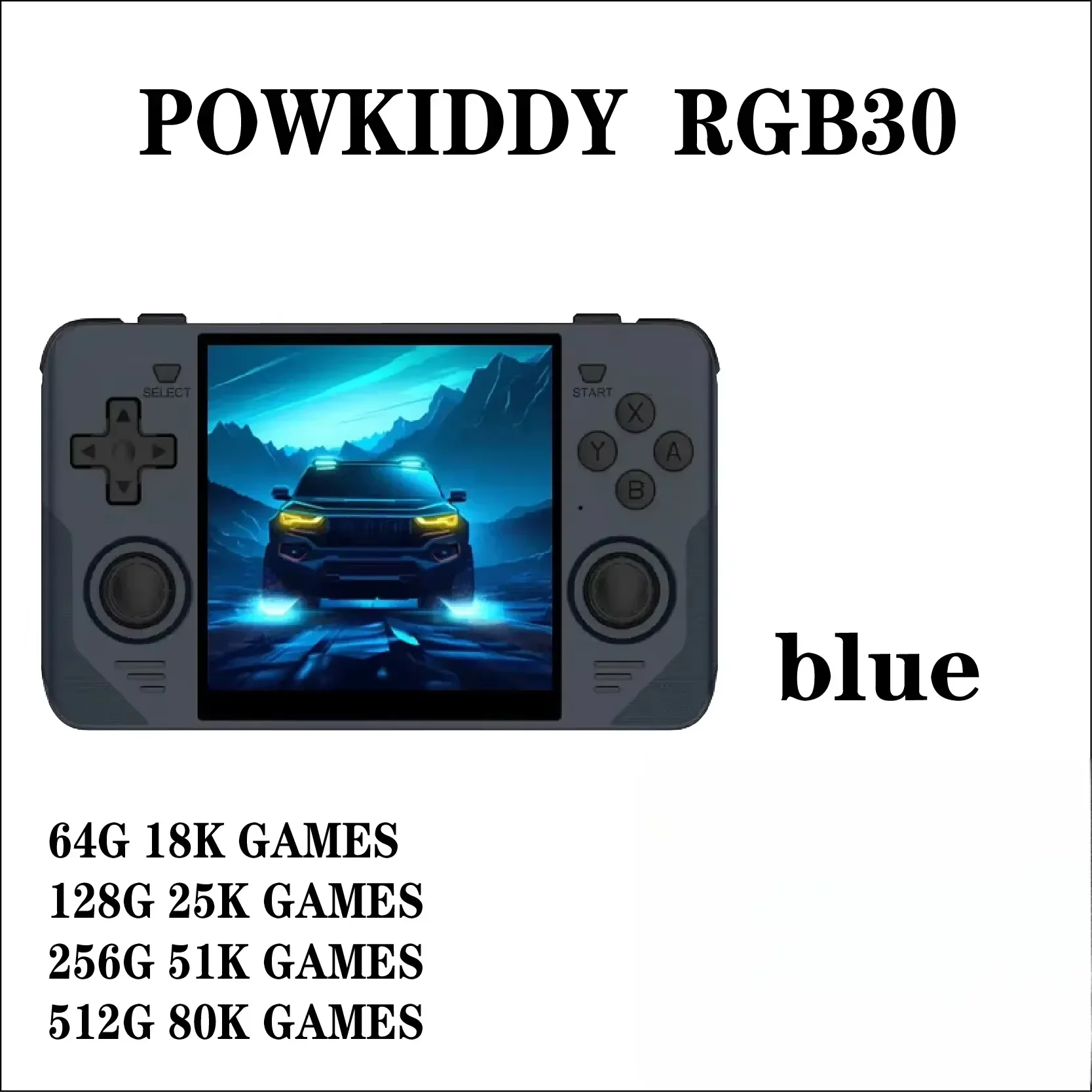RGB30 Blue