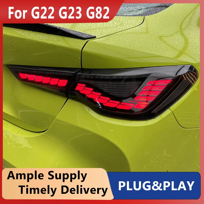 

BMW G22 Tail Light BMW 4 SeriesTail Light BMW M4 Rear Lights G22 G23 G82 LED Taillight Dynamic Turn Signal DRL Brake Light