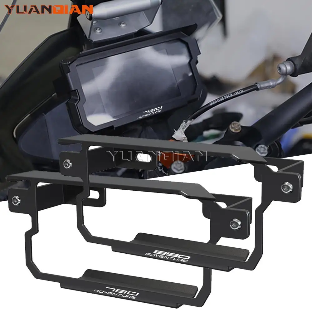 

Аксессуары для мотоциклов 890 ADVENTURE 2023-2021 790 ADV R S 2019-2022, защитная рамка для экрана, защита для приборной панели