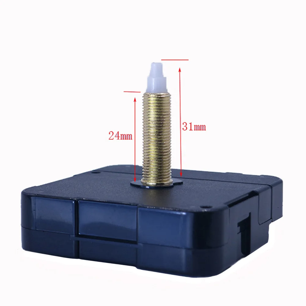 Clock Movement Clock Mechanism Spindle 8-31MM Wide Application DIY Quartz Clock Metal Multi-size Plastic Repair Kit