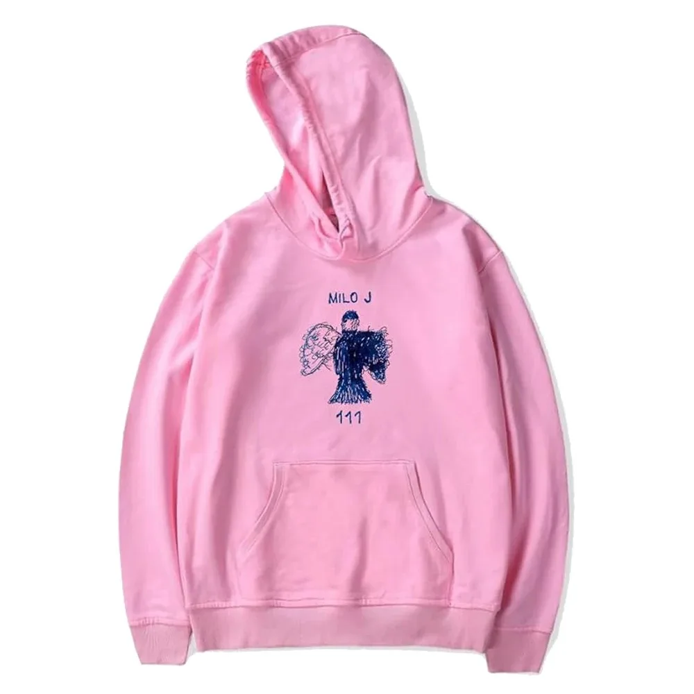 Milo J-Men's and Women's Long Sleeve Sweatshirt, Singer Casual Sweatshirt, Training Jacket, 111 Albums, Winter 2024