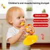 Baby Educational Fun Trumpet Toy Children's Whistle Musical Instrument Exercise Speech Development Toy Birthday Gift 1