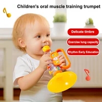 Baby Educational Fun Trumpet Toy Children's Whistle Musical Instrument Exercise Speech Development Toy Birthday Gift 1